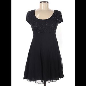 Black bieff basix dress